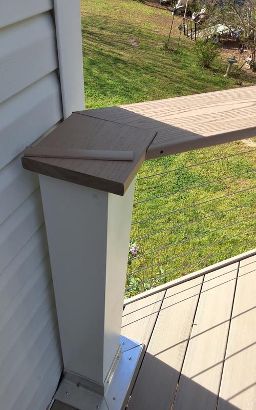 TimberTech AZEK Harvest Kona PVC Deck Board in the Composite Deck