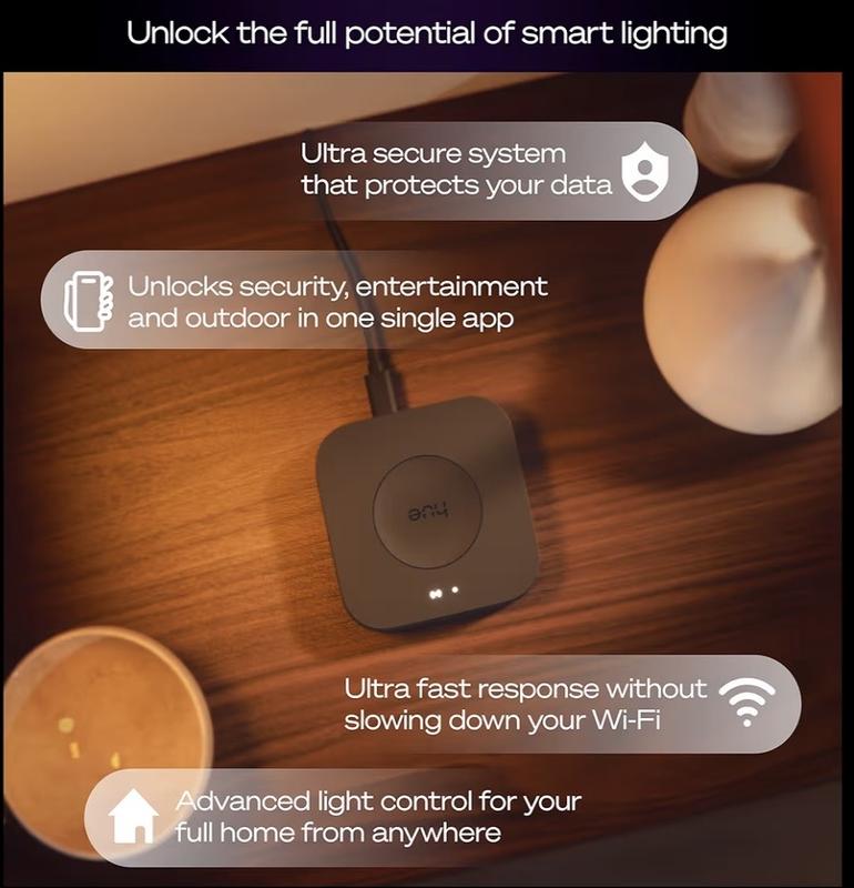 Philips Hue Hue Bridge Gen 3 in the Smart Home Bundles department