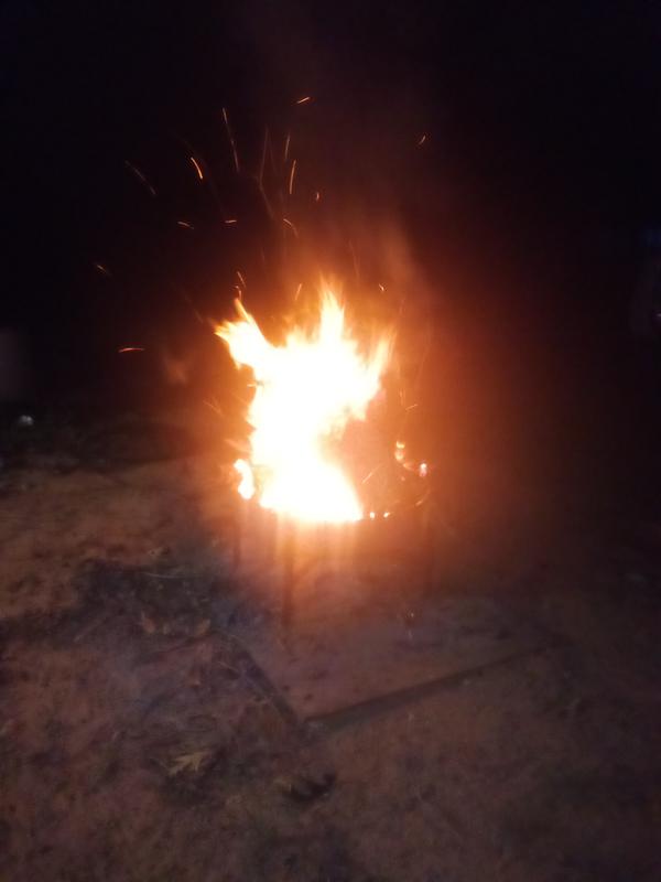Origin 21 28-in W Black Steel Wood-Burning Fire Pit