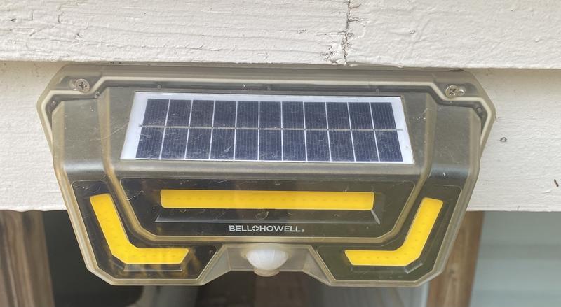 Bell Howell Bell Howell 4 7 In H Black Solar Dark Sky Led Outdoor