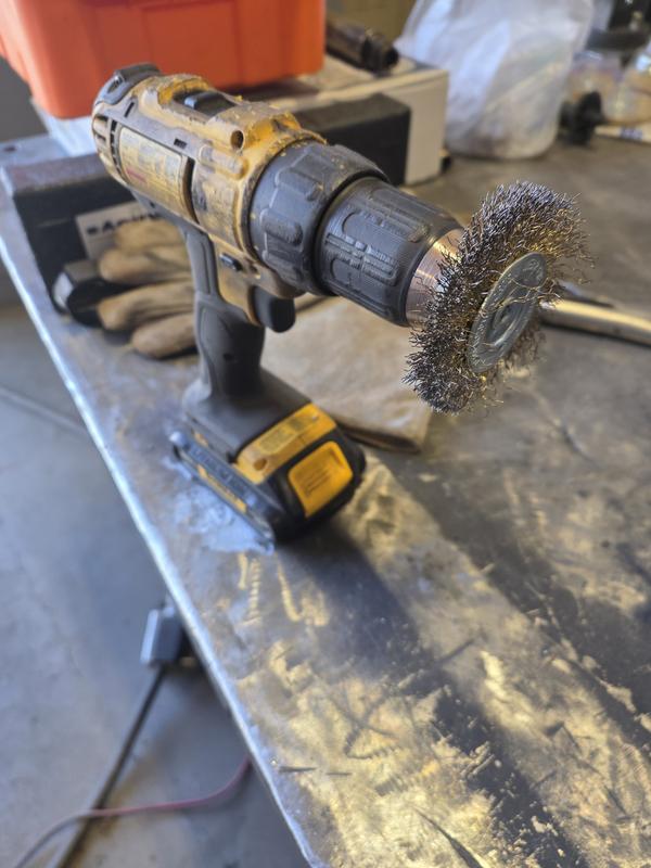 Norton Wire Wheel 3-in Coarse Wire Brush Wheel Electric Drill