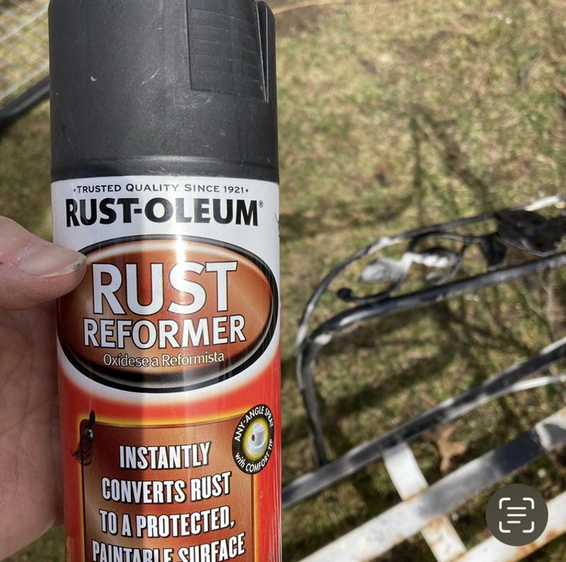 Rust-Oleum Rust Reformer Spray Paint- Flat Black (10.25 oz.) 248658 -  Advance Auto Parts