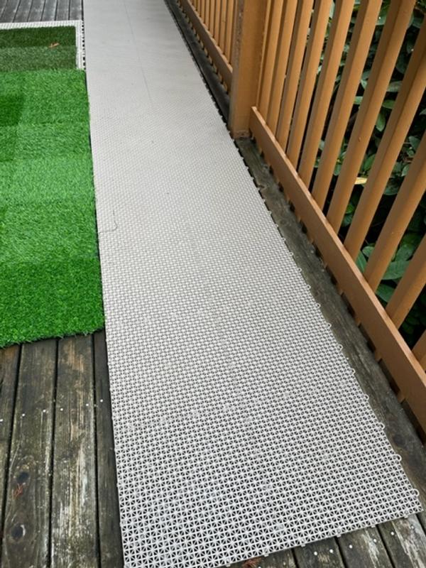 SnapLock 12-in x 12-in 40-Pack Gray Prefinished Vinyl/Plastic Deck