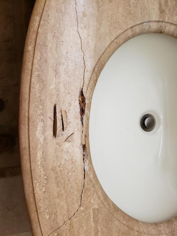 Silkroad Exclusive 72-Inch Travertine Top Double Sink Bathroom Vanity - HYP-0703-T-UIC-72