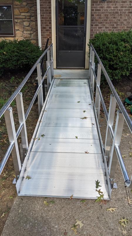 Prairie View Industries Modular XP Ramp 20-ft x 36-in Aluminum Modular ...