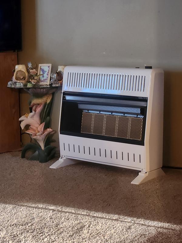 ProCom 25000-BTU Wall or Floor Indoor Liquid Propane Vent-Free