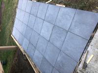 Yorkstone Gray Concrete Patio Stone Common 18 In X 18 In Actual