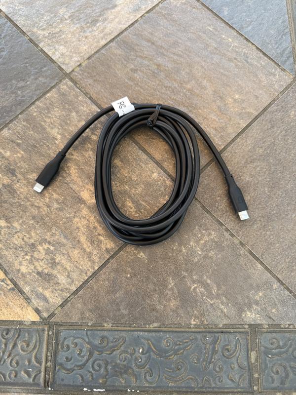 Utilitech 8-ft Usb 2 Lightning Black Cable 8B47-3190008R-FG at Lowes.com