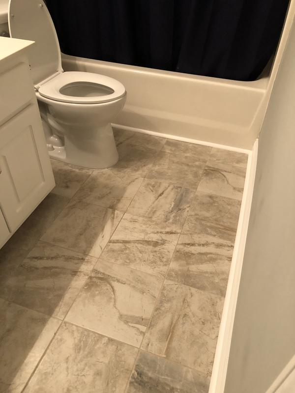 American Olean Danya 15-Pack Basin 12-in x 12-in Glazed Porcelain Stone Look Floor and Wall Tile