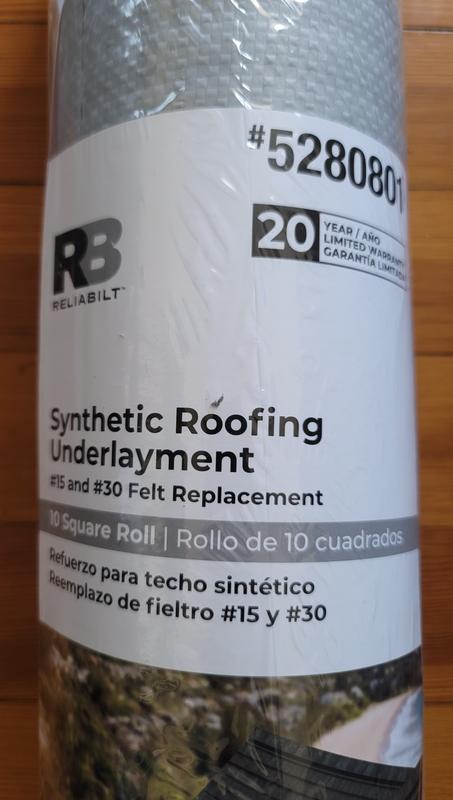 Synthetic Roll Roofing Underlayment Roll Roofing Felt Liner