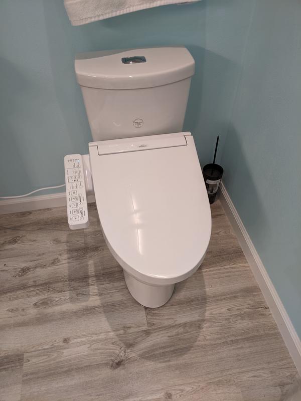 TOTO Washlet C2 Plastic Cotton White Elongated Soft Close TOTO Washlet C2 Plastic Cotton White Elongated Soft Close