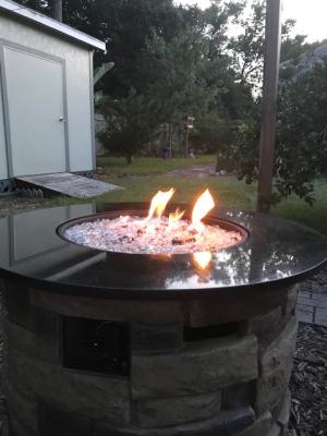 Gas Fire Pits Department At, Bond Manufacturing Fire Pit Natural Gas Conversion Kit
