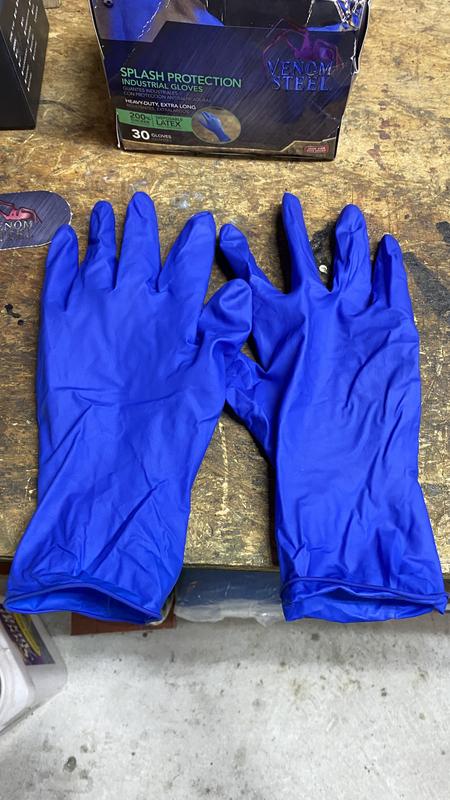 Venom Steel One Size Fits All Off-white Latex Gloves, (25-Pairs) in the  Work Gloves department at
