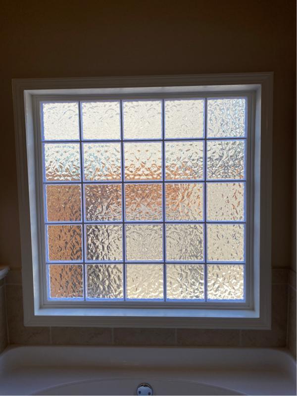 Hy Lite Design 42 In X 42 In Vinyl New Construction Acrylic Block Window In The Glass Block Windows Department At Lowes Com