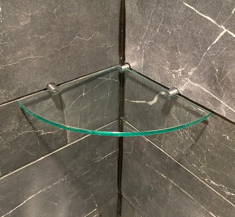 Engel Tempered Glass Corner Shelf