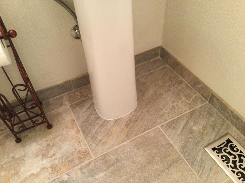 DELLA TORRE Riverdale Sand Porcelain Bullnose Trim Tile (3-in x 12-in)