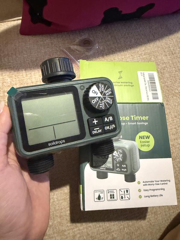 SoilDrops 1 Output Port Adjustable Mechanical hose end timer in the ...