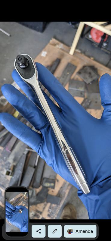 Kobalt 90-Tooth 3/8-in Drive Full Polish Handle Ratchet Kobalt 90-Tooth 3/8-in Drive Full Polish Handle Ratchet