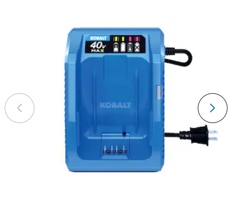Kobalt 40 -Volt, 4 Ah 1 -Pack Lithium Ion (Li-ion) Battery in the ...