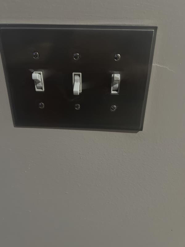 allen + roth Simple Steps 3-Gang Midsize Satin Nickel Zinc Indoor ...