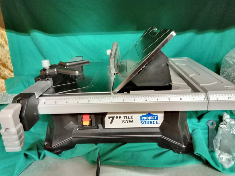 Project source deals tabletop tile saw