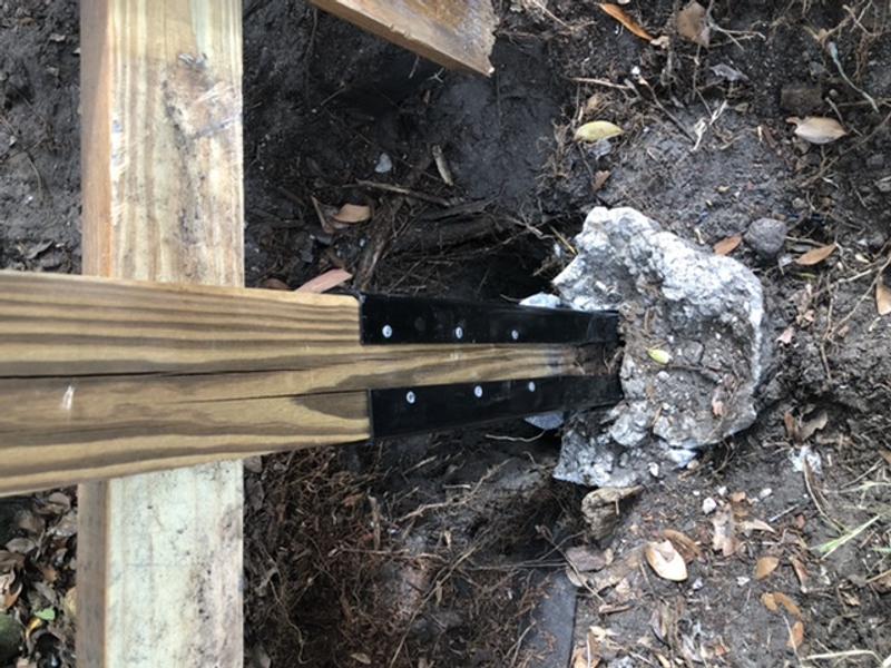 Fence Posts Repair With EZ Mender, 43 OFF