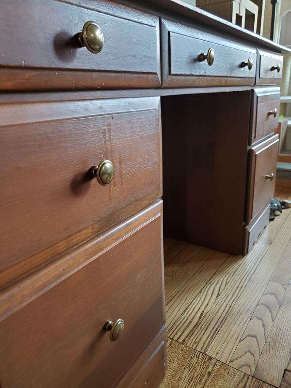 Brainerd Jackson 1-3/8-in Tumbled Antique Brass Round Traditional Cabinet  Knob in the Cabinet Knobs department at