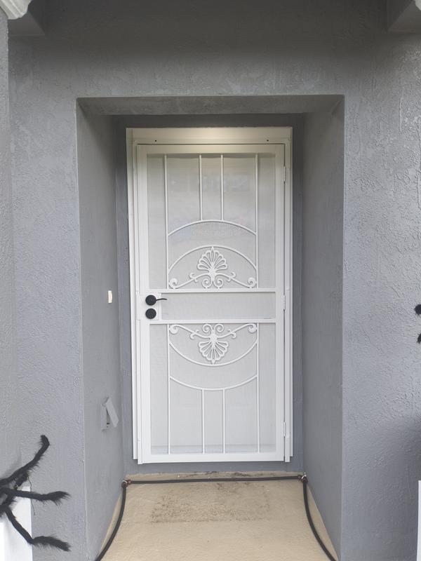 RELIABILT Alexandria 36-in x 81-in White Steel Universal