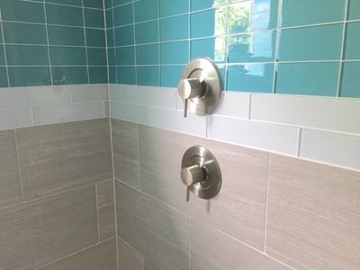 allen + roth Smoke 3-in x 12-in Glossy Glass Subway Wall Tile at Lowes.com