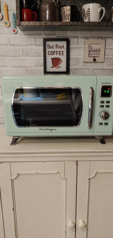 Nostalgia Retro Microwave Oven - .9 Cu. Ft.