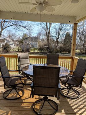 Skytop swivel patio discount chairs