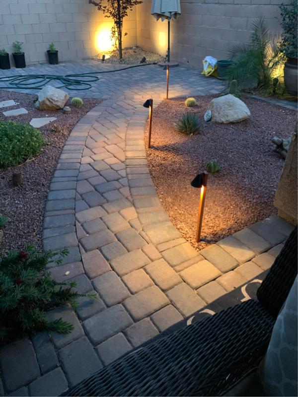 Volt shine stone integrated online led paver light