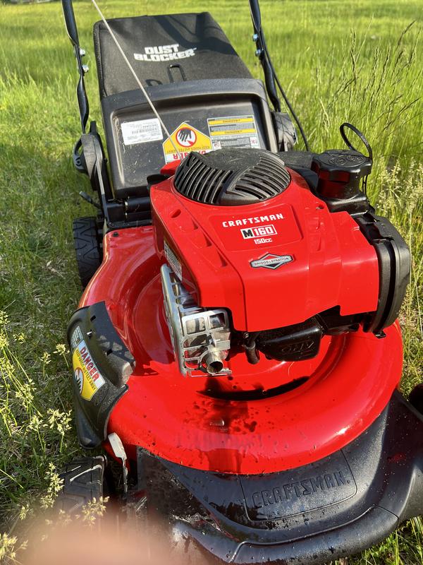 Craftsman m160 2025 lawn mower