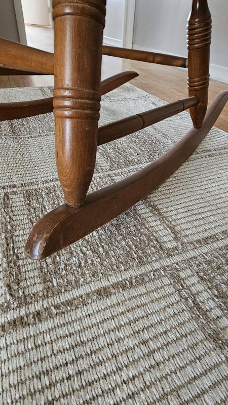 allen + roth Sahara Checkmate 5 x 8 (ft) Loomed Polyester Prairie Taupe ...