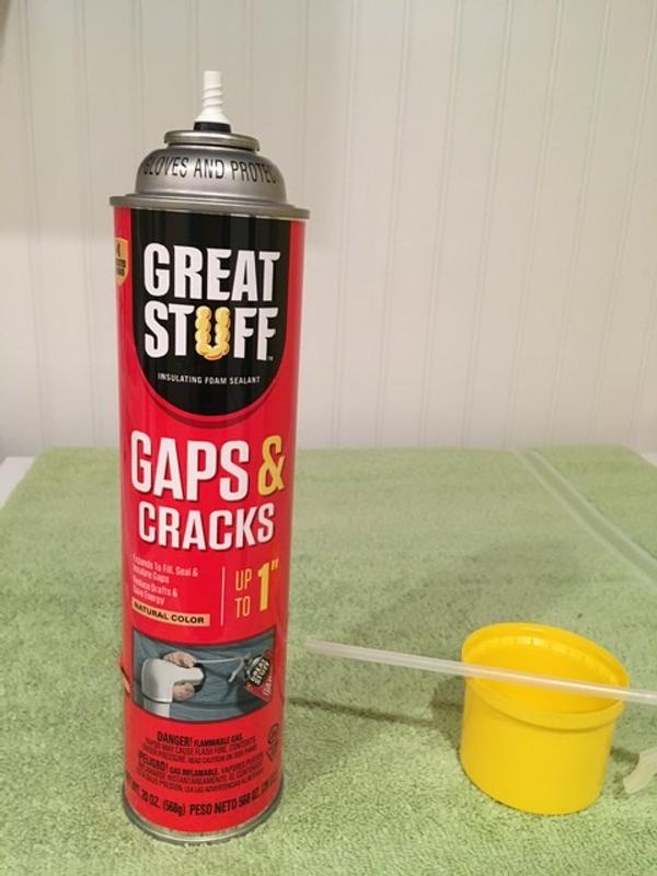 GREAT STUFF – 16oz Gaps & Cracks Insulating Foam Sealant w/ Quick