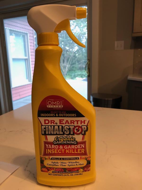 Dr. Earth Final Stop Pest Control Killer Spray 24 oz