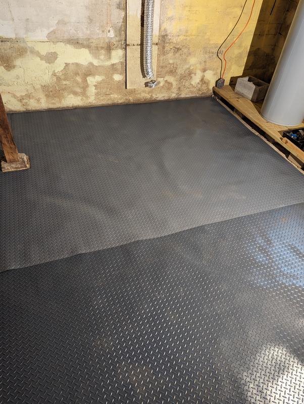 G-Floor Diamond Tread Tapis de sol pour garage Gris ardoise 2,1 x
