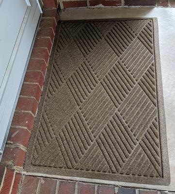 Bungalow Flooring Waterhog Indoor/Outdoor Boot Tray, 15 by 36 inches, Made  in USA, Skid Resistant, Easy to Clean, Catches Water and Debris, Chevron