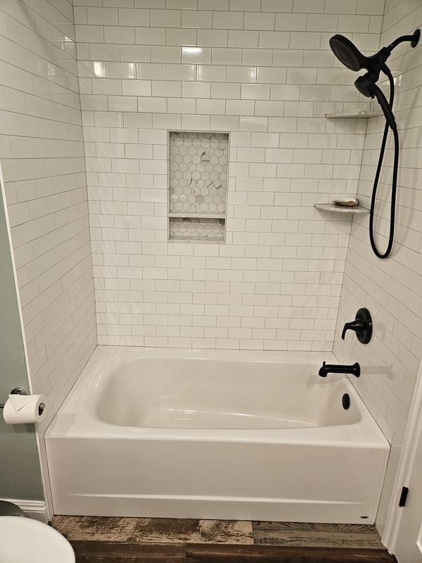 Satori Hudson Brilliant White Glossy 4-in x 8-in Glossy Ceramic Wall Tile (0.21-sq. ft/ Piece)