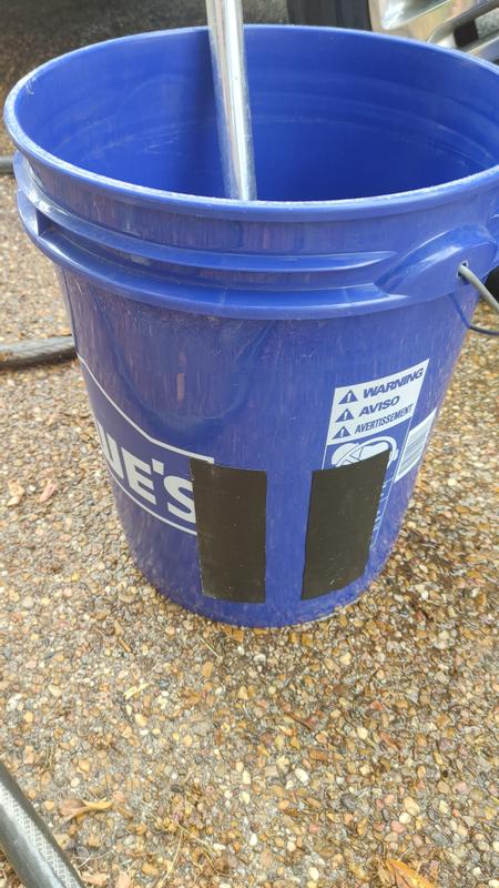 United Solutions 5-Gallon Blue Plastic Bucket Lid