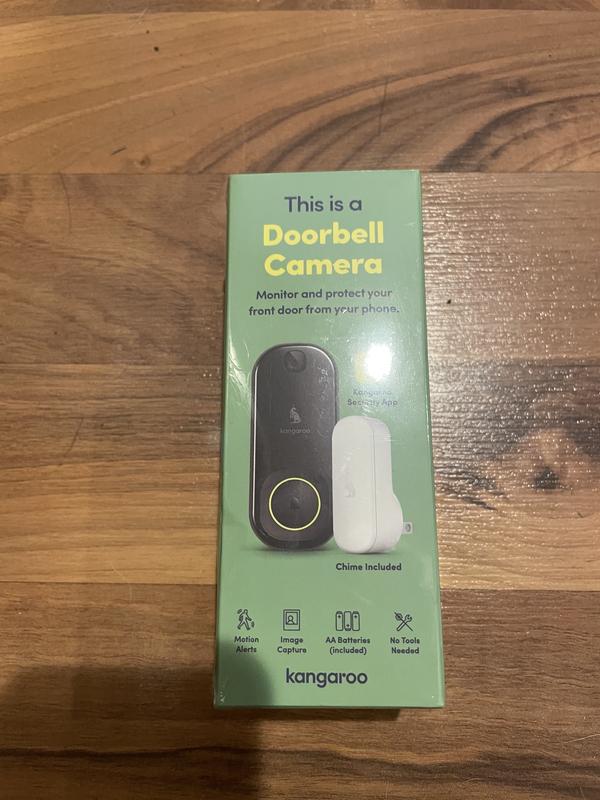 Luckwolf Wireless Doorbell Camera with Chime, Video Doorbell Security  Camera with Batteries for Home 