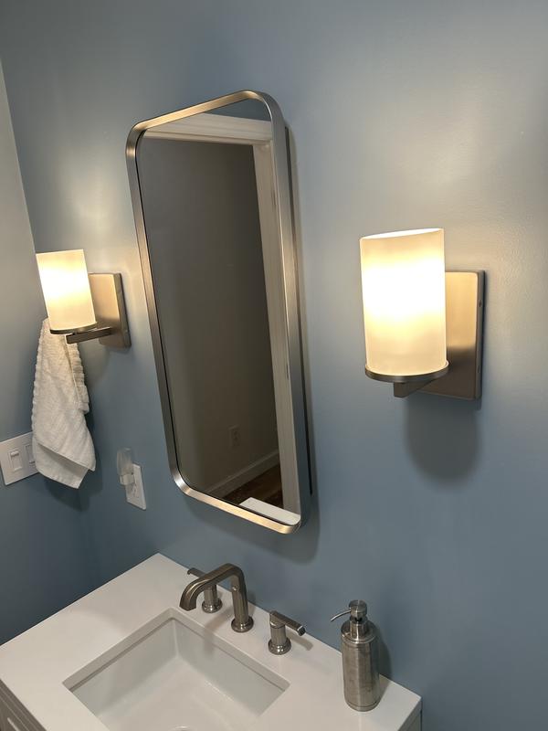 Kichler Crosby 23-in 3-Light Gold Led, Modern/Contemporary Vanity Light ...
