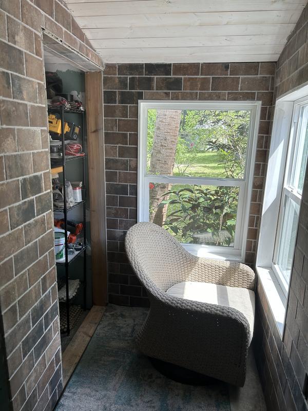 allen + roth Broadmeadow Brick Broadmeadow Brick 4-in x 8-in Glazed ...