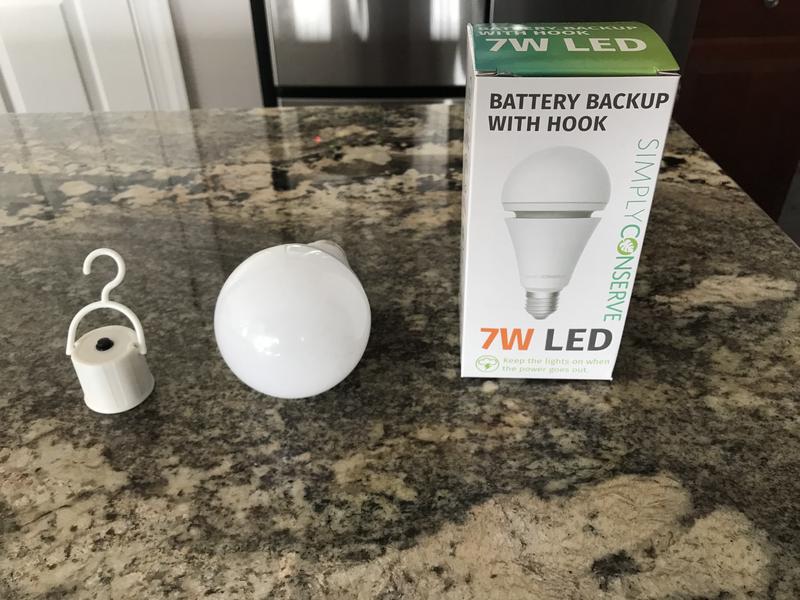 Simply Conserve 7W Battery Backup Lamp