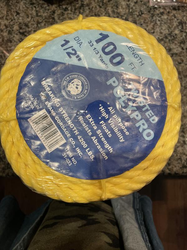 EV-98011,98011,T W EVANS CORDAGE CO,EVANS CORDAGE DERBY ROPE SPOOL SPOOLS  RED WHITE 5/8 5/8IN 5/8 IN INCH X 200' 200FT 200 FT FEET FOOT 035283980114  EV98011 98011;,EVANS DERBY ROPE 5/8IN x 200FT,R. A.