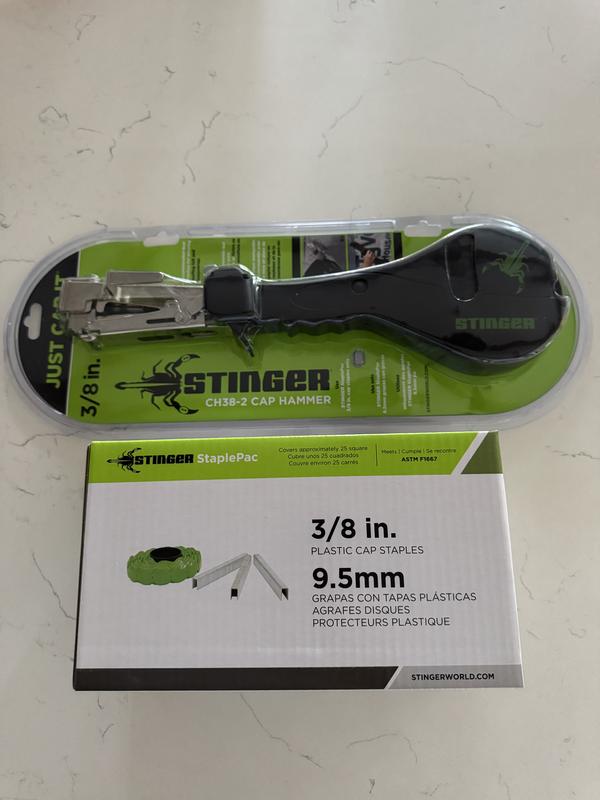 STINGER CH38-2 Cap Stapler Medium Hammer Tacker 0136400 at Lowes.com