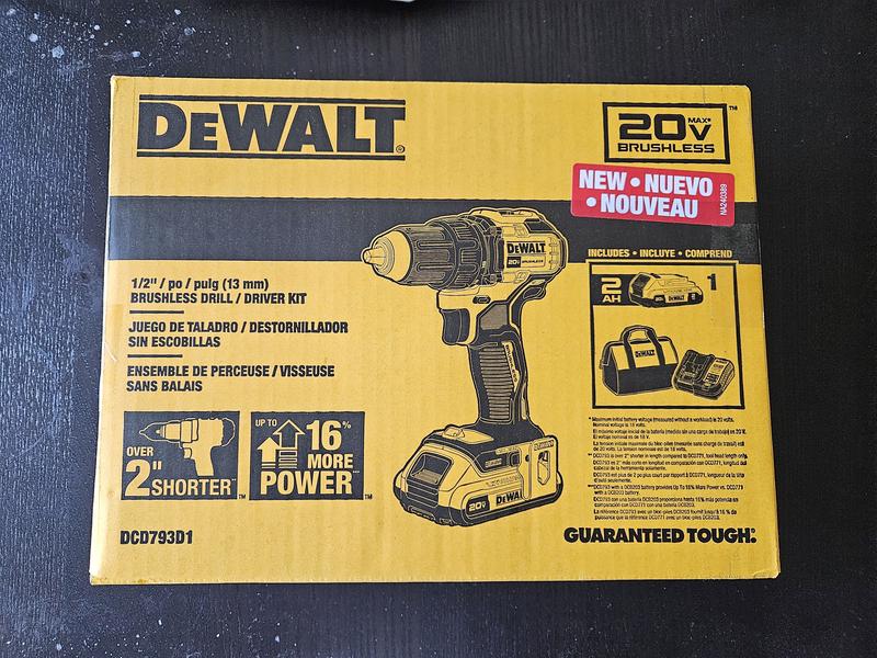 DEWALT BRUSHLESS PERCEUSSE VISSEUSE DCD790D3