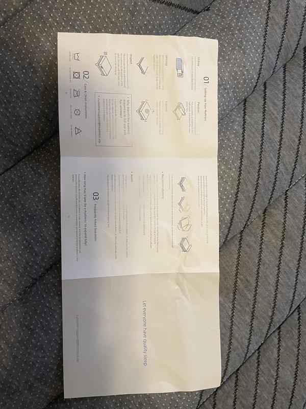 Ifluous 10-in Medium Queen Hybrid Memory Foam/Coil Blend Mattress in a ...