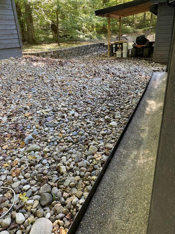 STARBY 20.75-ft x 8-in LawnBorder Rust Steel Landscape edging