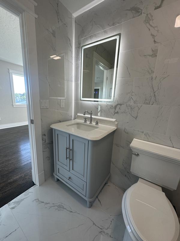 Shop allen + roth Colchester Muse Gray Bathroom Vanity Collection at ...